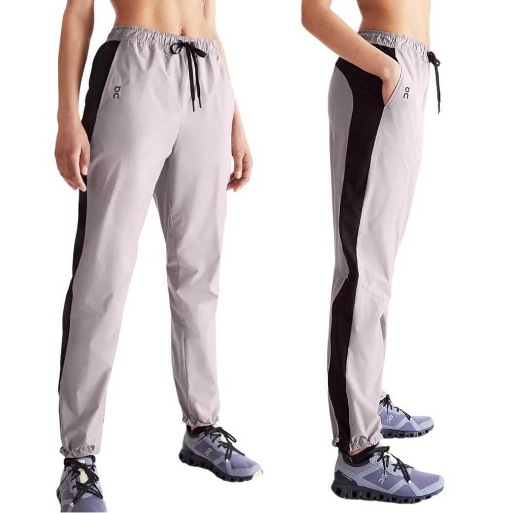 On Running On Women's Track Pants size Medium in Zinc/Black NWT